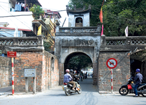 Ô Quan Chưởng, một di tích được xếp hạng ở Hà Nội.
