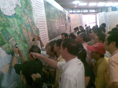 Người dân Hà Nội rất quan tâm đến đồ án quy hoạch Thủ đô
