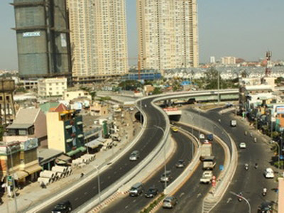 Đại lộ Đông Tây, TP Hồ Chí Minh là dự án do Nhật Bản đầu tư, viện trợ