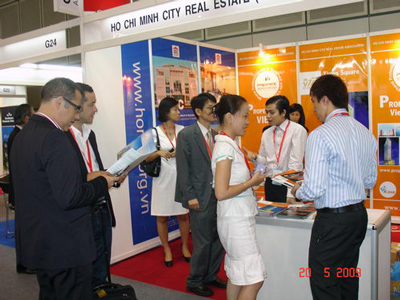 Propex Vietnam 2009 nhận được sự quan tâm đặc biệt của bạn bè quốc tế. (Ảnh: Nhavui)