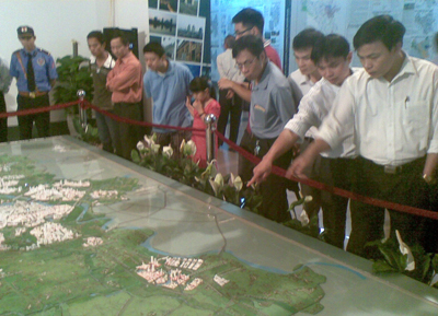 Giá đất nhiều khu vực ở Hà Nội tăng cao sau khi công bố quy hoạch. (Ảnh: DK)