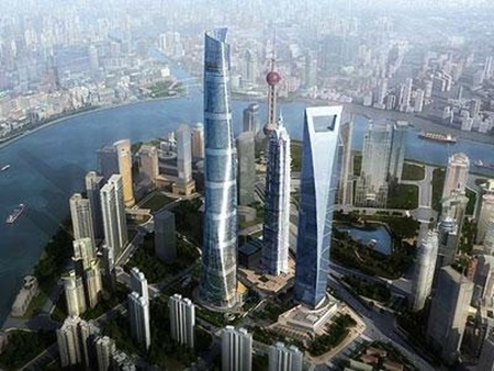 Tăng trưởng hàng năm: 11%. Giá nhà hạng sang tại Thượng Hải tăng 1,1% trong quý 1/2011.