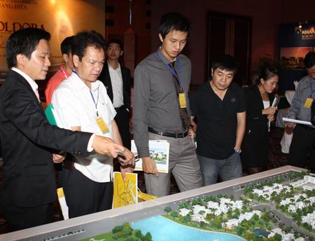 Nhiều dự án ra mắt tại Hà Nội trong tuần vừa qua. (Ảnh: C.Thảo)