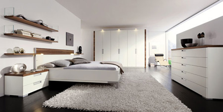 Phòng ngủ theo phong cách hiện đại.
