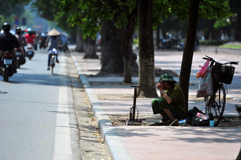 nắng nóng Hà Nội