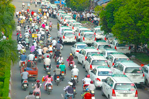 Hà Nội cấm taxi