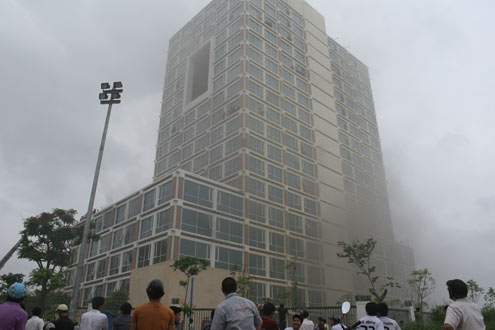 cháy tòa nhà 18 tầng