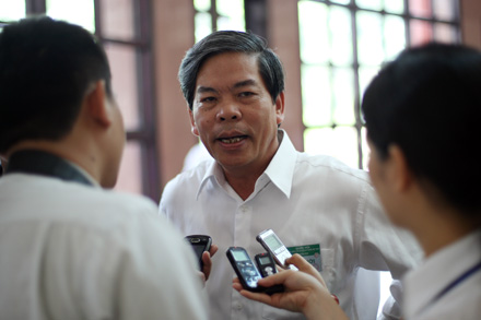 Bộ trưởng Nguyễn Minh Quang: 