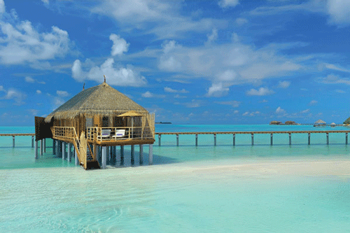 Bình yên bên biển tại Maldives