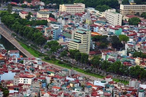 Hà Nội từ tòa nhà cao nhất Việt Nam