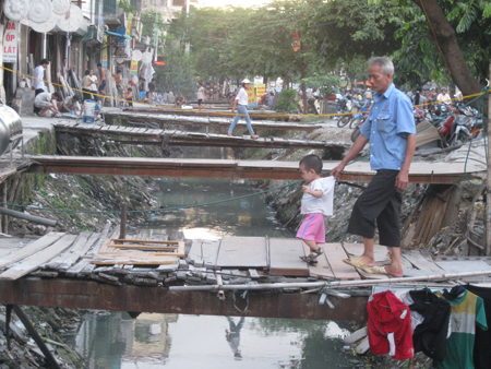 cống cụt Hà Nội