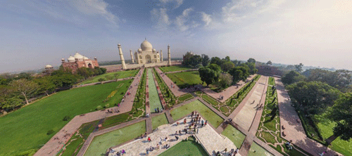 Kiến trúc đền Taj Mahal nổi tiếng