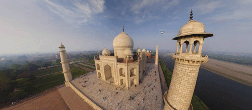 Kiến trúc đền Taj Mahal nổi tiếng