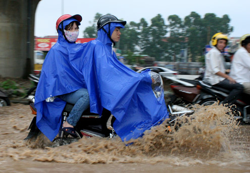 Hà Nội mưa ngập