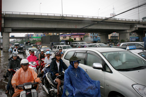 Hà Nội mưa ngập