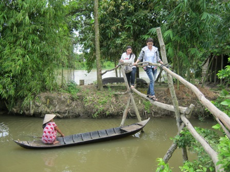 cầu tre Nam Bộ