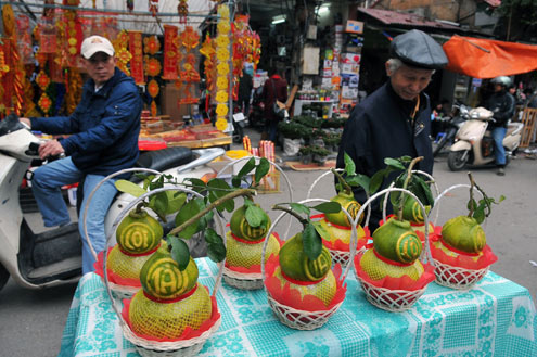 chợ hoa Tết