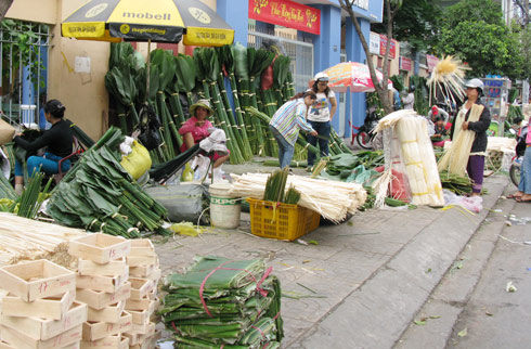 chợ tết sài gòn