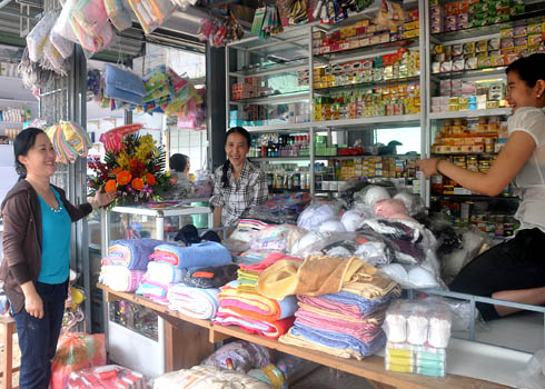 chợ tạm Quảng Ngãi
