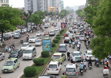 Đà Nẵng phân làn giao thông