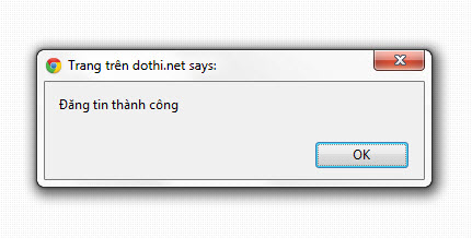 Hướng dẫn đăng tin rao vặt trên dothi.net