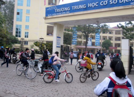 đổi giờ học