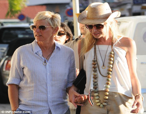 Ellen DeGeneres và Portia De Rossi