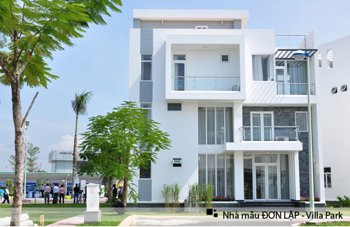 Dự án biệt thự cao cấp Villa Park giao nhà đợt 1