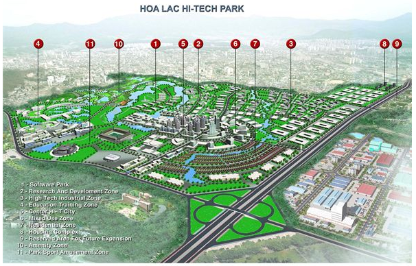 Dự án Khu công nghệ cao Hòa Lạc