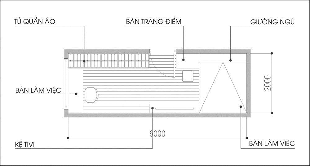 Tư vấn bố trì phòng ngủ nhỏ