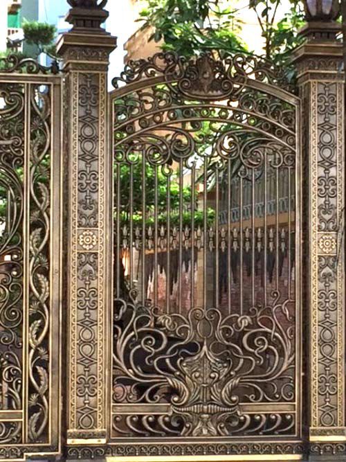 Những cảnh cổng đẹp của biệt thự nhà giàu