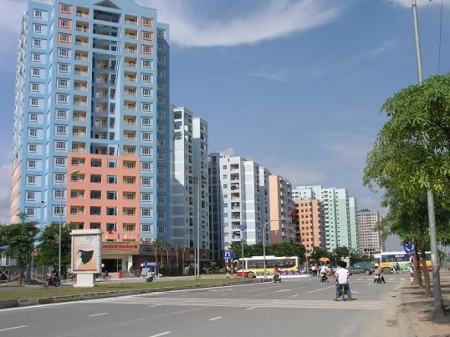Dự án nhà ở chung cư dưới 2 ha tại Hà Nội 