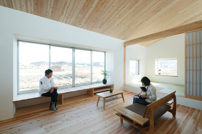 Không gian nhà đẹp tại vùng quê Nhật Bản