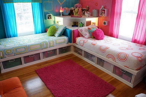 Giường đẹp cho nhà hẹp