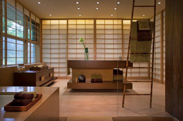 Văn hóa Nhật Bản được biết đến với nét đặc trưng là sử dụng gỗ và tre.