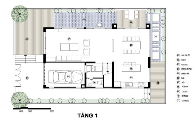 Bản thiết kế chi tiết mặt bằng các tầng.2