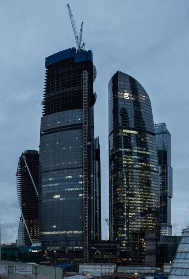 Đây là dự án của quận Kinh doanh Quốc tế của Moscow
