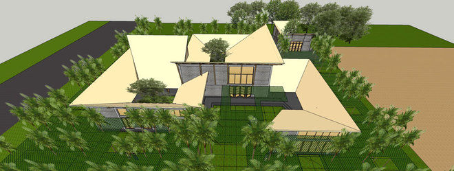 Công trình vừa giành giải nhì Kiến trúc xanh Việt Nam 