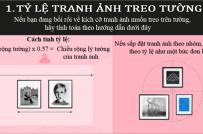 Nhà thêm đẹp với mẹo treo tranh đơn giản