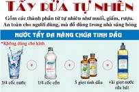 Sử dụng dung dịch từ giấm chanh giúp nhà sạch thơm mát