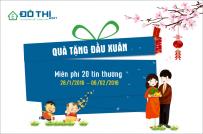 Dothi.net miễn phí 20 tin thường trong chương trình Quà tặng đầu xuân