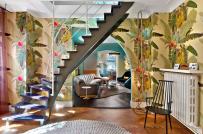 Ngôi nhà có các phòng được thiết kế ấn tượng với nội thất độc lạ, không đụng hàng