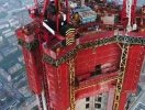 Cỗ máy khổng lồ tạo nên những tòa nhà chọc trời ở Trung Quốc