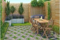 Những mẫu gạch lát sân vườn ấn tượng cho không gian nội thất