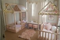 10 mẫu phòng ngủ cho hai bé sinh đôi đẹp như tranh vẽ