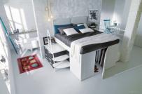 Mẫu thiết kế phòng ngủ vỏn vẹn 8m2 dành cho vợ chồng trẻ
