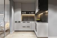 Những ý tưởng thiết kế, bố trí tủ bếp cho căn hộ chung cư