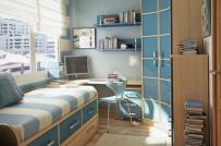 Thiết kế phòng ngủ cho trẻ ấn tượng với những tông màu tươi sáng
