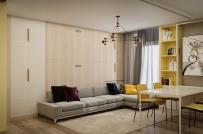 Thiết kế nội thất chất lừ trong căn hộ studio ở Ai Cập