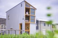 Ngôi nhà Nhật kết hợp không gian làm việc của gia đình nghệ nhân gốm